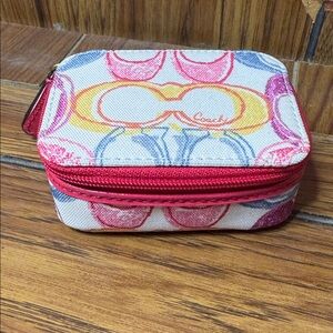 Coach Scribble NWOT Pill Case Travel